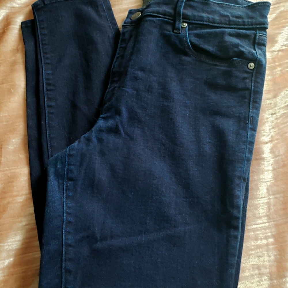Ann Taylor legging jeans dark wash